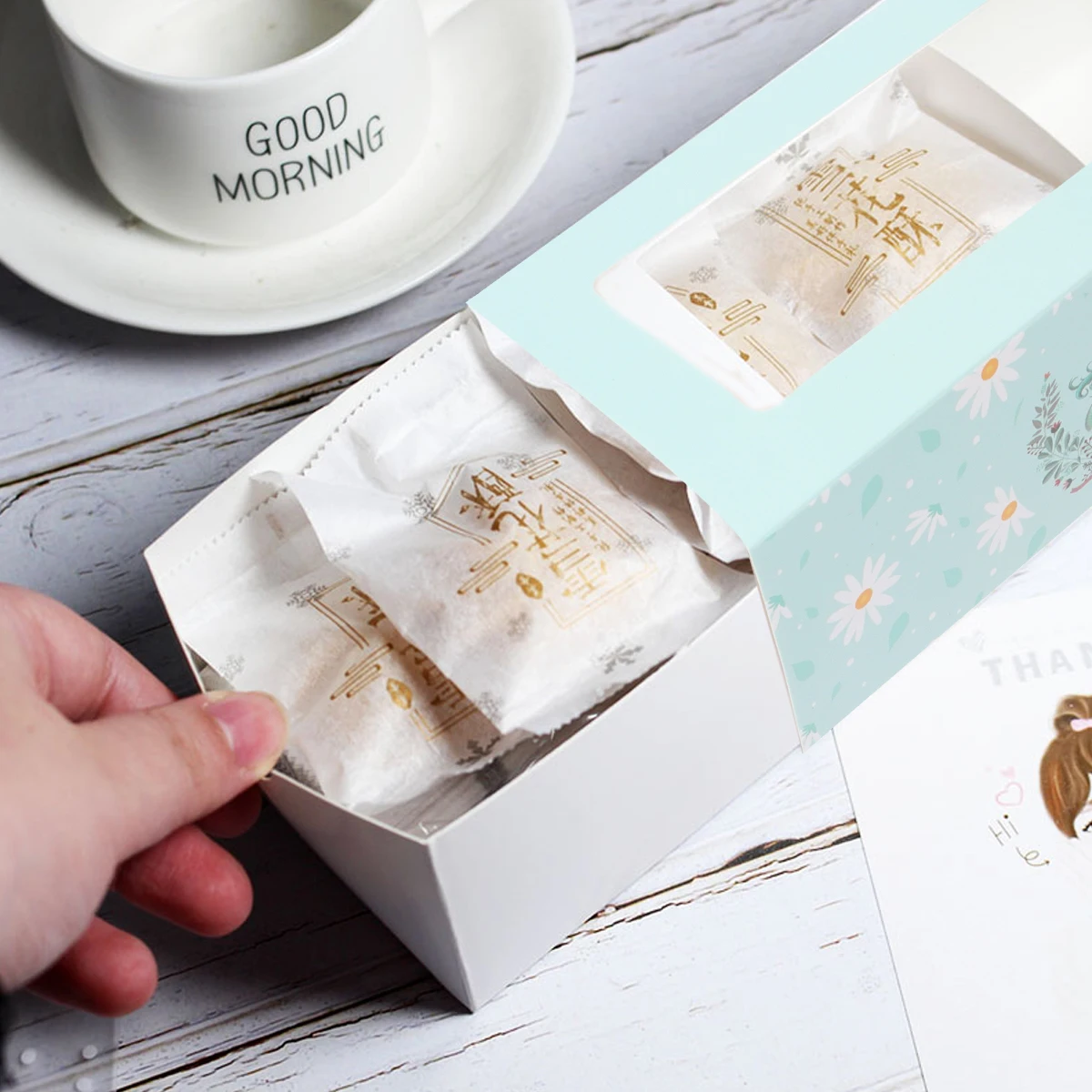 20 шт. коробка для упаковки тортов хранения десертов контейнер рулонов украшение