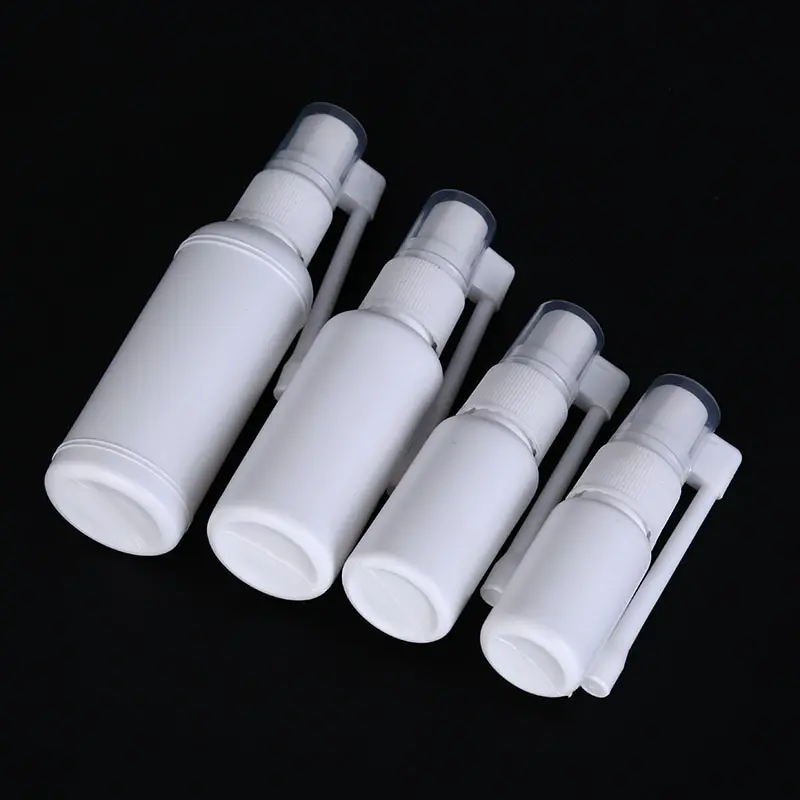 10/20/30/50ml Empty Nasal Spray Bottle Plastic Perfume Makeup Atomizer White Air Flight Travel Tools 1pcs | Красота и здоровье