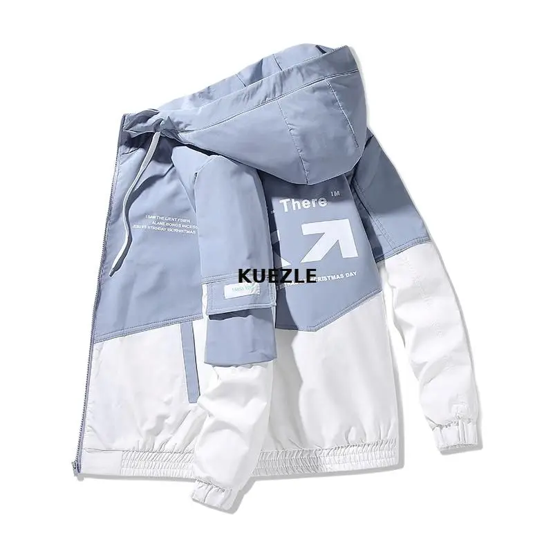 

Куртка мужская демисезонная с капюшоном, 4XL, 2022