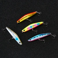 1pc fishing lure artificial baits fish hooks fishing tackle lead casting jerkbait fish sinking wobblers outdoor fishing tool