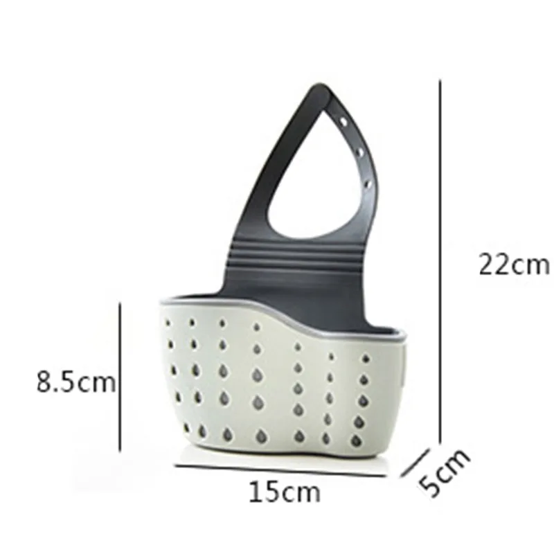 

Soap Sponge Drain Rack Sink Shelf Silicone Storage Basket Faucet Holder Adjustable Bathroom Holder Kitchen Accessories
