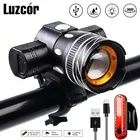 Светодиодный велосипедный фонарь, фара для велосипеда с внешним аккумулятором, перезаряжаемый светодиодный фонарь 1200 мАч для горного велосипеда, освещение, Аксессуары для велосипеда