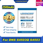 Аккумулятор LOSONCOER 100% BL-4N-i мА  ч для DNS S4503Q S4503 innos i6c i6