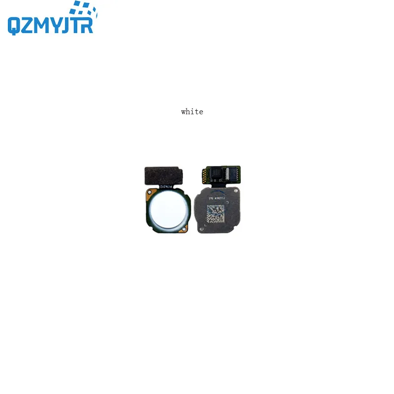 Новое высокое качество для huawei Honor 8x Главная кнопка сканер отпечатков пальцев разъем сенсорный ID гибкий кабель - Цвет: white