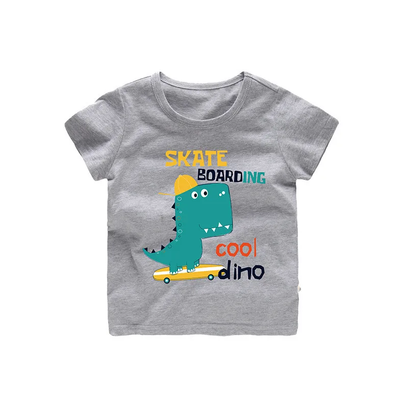 2020 г. Детская футболка для маленьких мальчиков и девочек новые летние футболки с