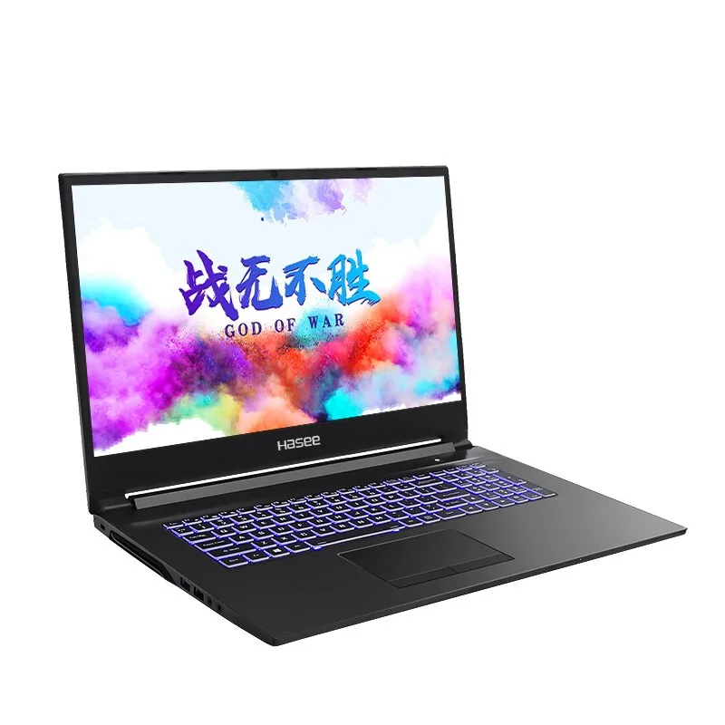 Ноутбук hasee G7M-CT7NK для игр(Intel i7-9750H+ GTX1650 4GGDDR5/16G ram/256G SSD+ 1T HDD/17,3 ''IPS 72% NTSC