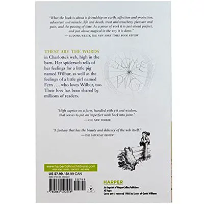 Книга чтения на английском языке Шарлотта для взрослых и детей лидеры