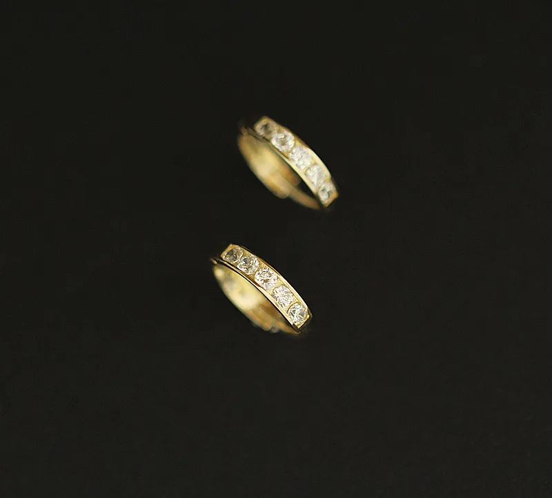 CMajor 9K золотые Изящные Ювелирные изделия с кубическим цирконием модные