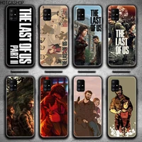 the last of us game phone case for samsung galaxy a21s a01 a11 a31 a81 a10 a20e a30 a40 a50 a70 a80 a71 a51