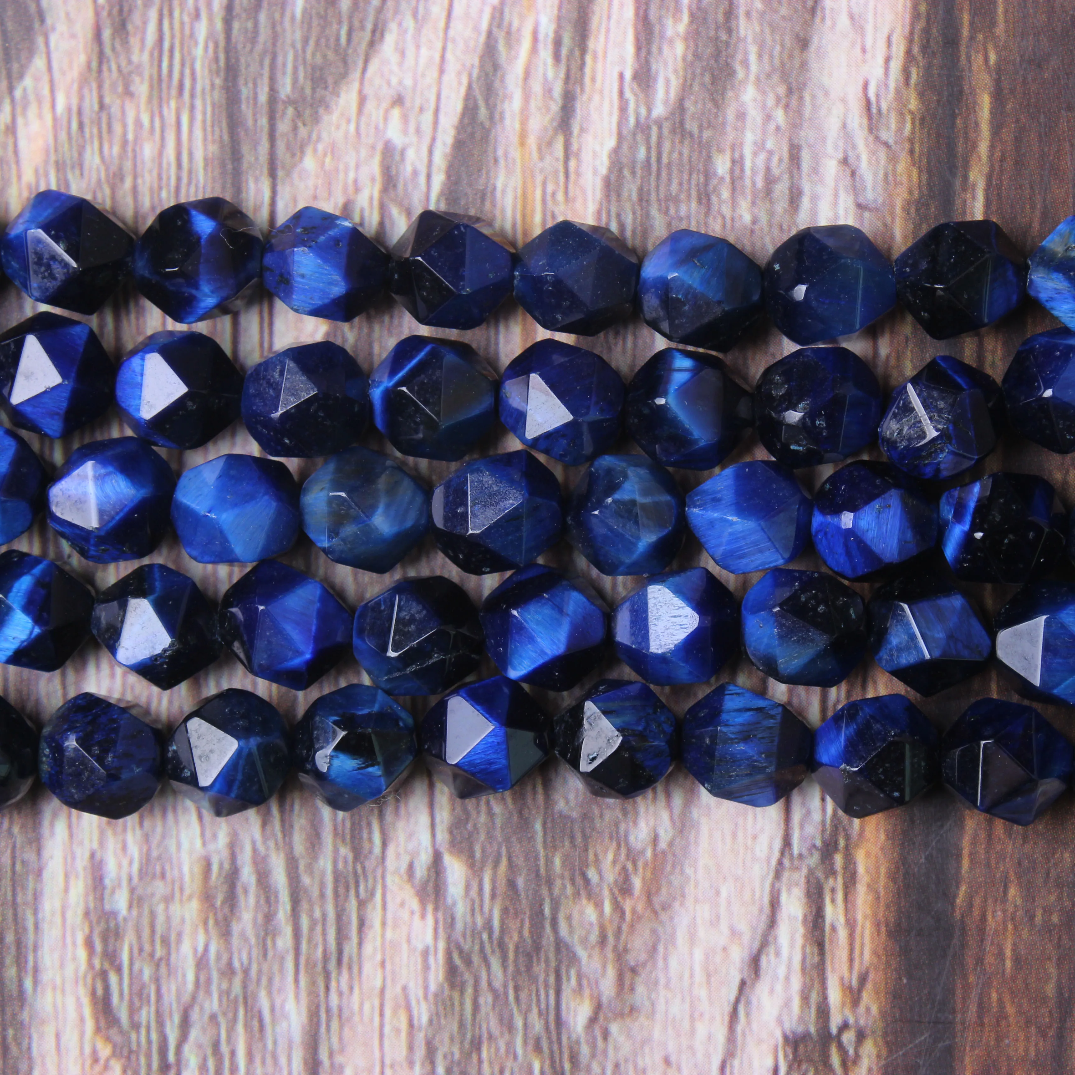 

Fashion jewelry natural gem universal cut tiger stone loose beads 8mm DIY bracelet necklace and accessories