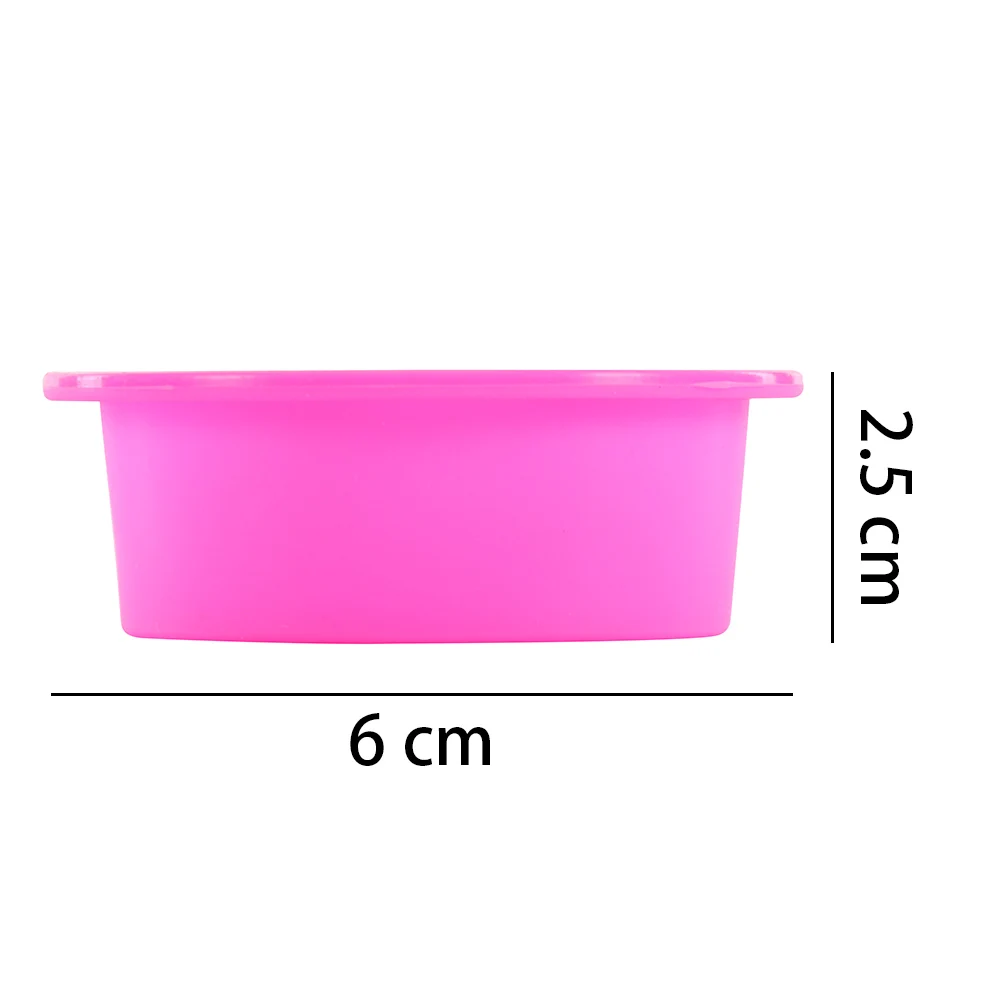 3D квадратной формы дизайн круглой ручной работы DIY силиконовые для мыла