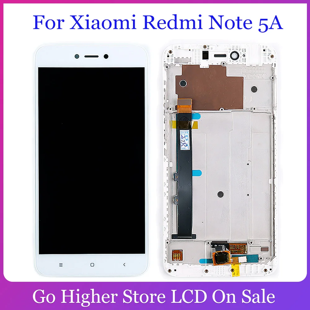 ЖК дисплей для Xiaomi Redmi Note 5A MI Note5A 2 ГБ версия дигитайзер сенсорный экран в сборе