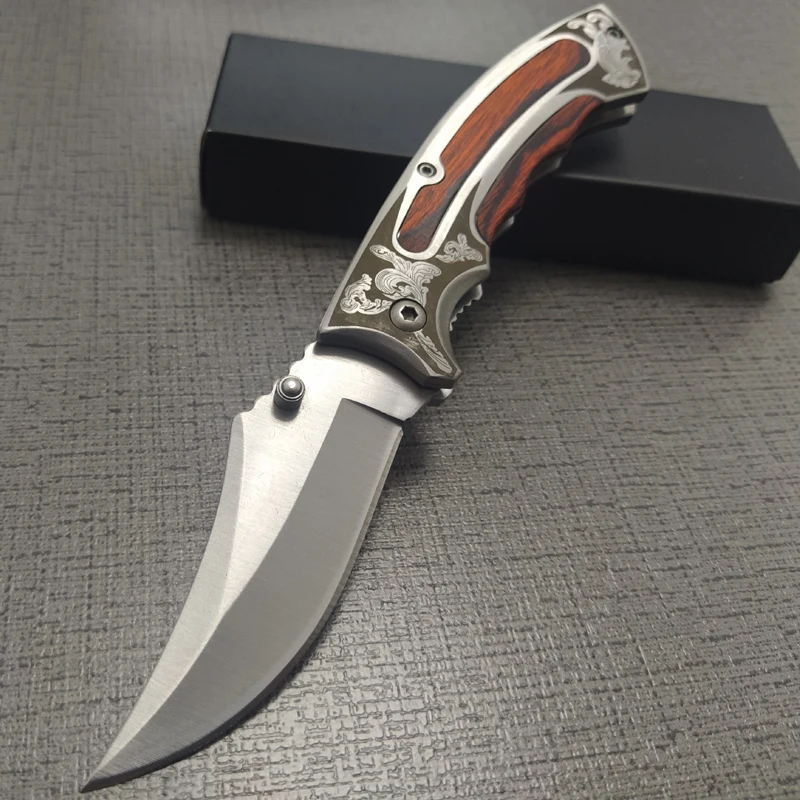 Ножи Дамаск военный нож охотничий прямое лезвие нож для спасения кемпинг зеркало свет тактический инструмент EDC.