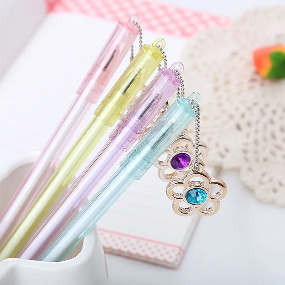 

Cute Plum shape Pendant Gel Pens Kawaii Stationery Cool Pen Student Gel Pen Stationery Supplies School Office Accessories