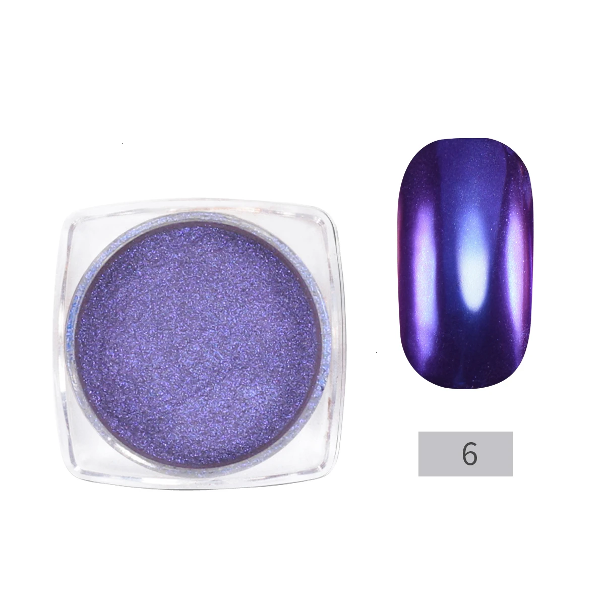 6C BEAUTYBIGBANG 1 г зеркальные Блестки для ногтей Пудра УФ гель полировка хром краска с хлопьями пыль DIY украшения для ногтей - Цвет: 6C