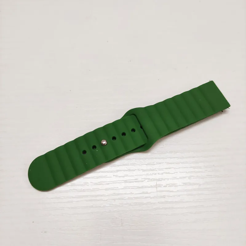 

Silicone strap For Samsung Galaxy Watch Active 2 Gear S3 Replacement Strap for Huawei Watch amazfit bip 20MM 22MM watch band