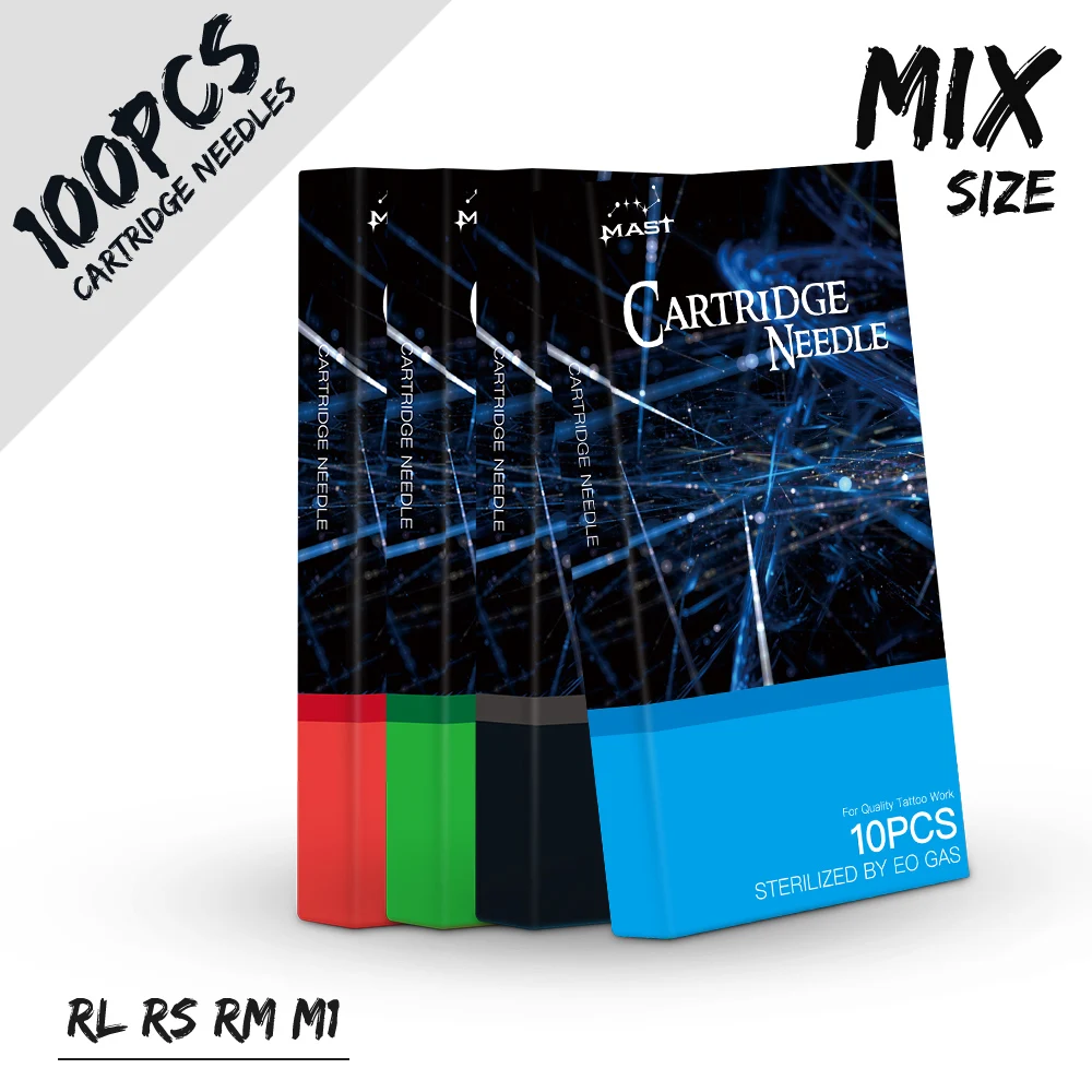 Профессиональный набор тату ручек роторные машинки картриджи иглы разных