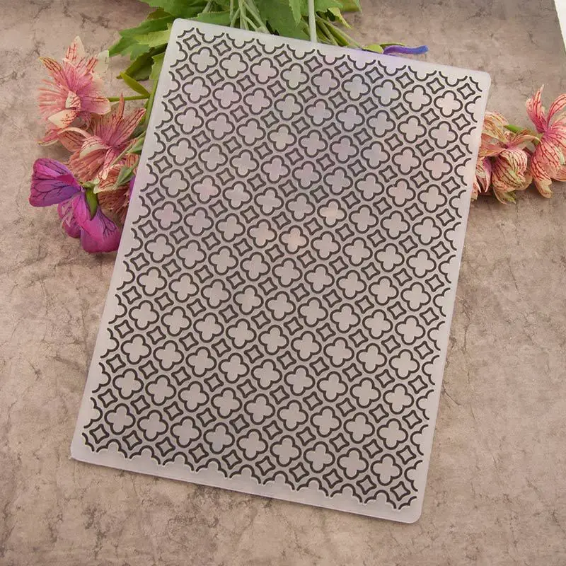 

Plastic Embossing Folders for DIY Scrapbooking Paper Craft/Card Making Decoration Supplies Em055