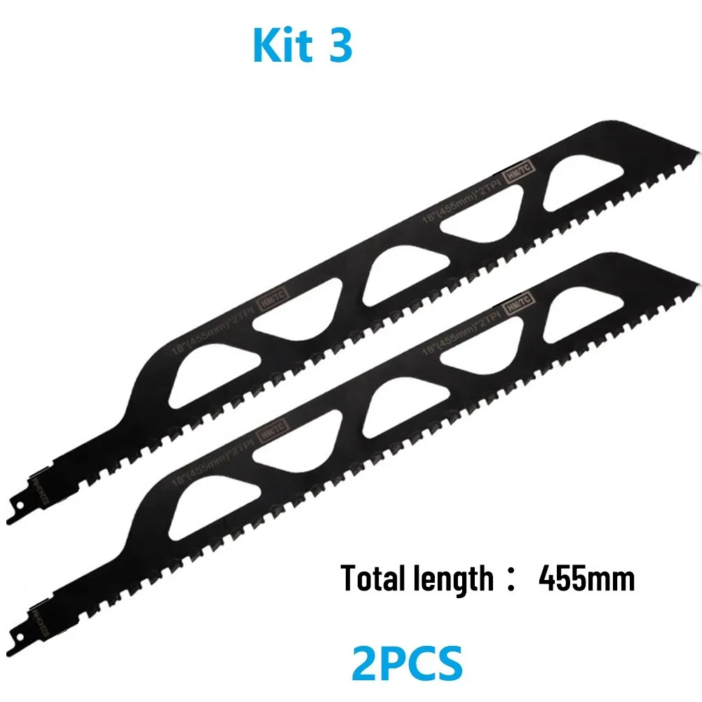 

Reciprocating Saw Blade 2pcs Reciprocating Saw Blade Cutting Red/Grey Brick And Stone, For Saber Saws All Conventional