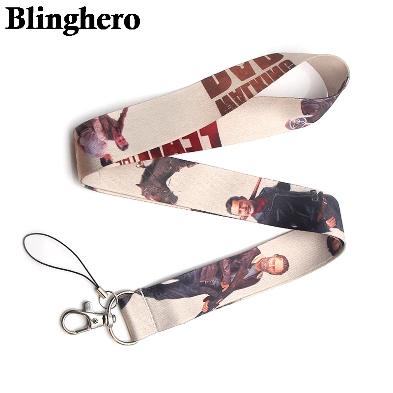 Ходячие мертвецы крутой брелок ремешки значок Id держатель ID карта пропуск