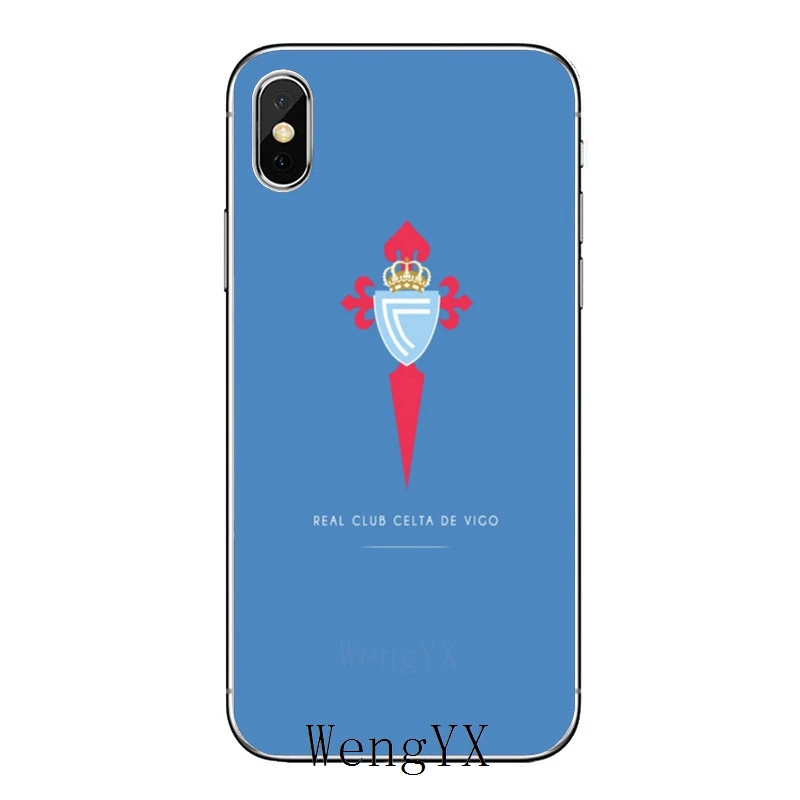 Для iPhone XR X XS Max 8 7 6s 6 plus SE 5s 5c 5 iPod Touch испанский футбольный клуб celta de vigo аксессуары чехол для телефона - Цвет: celta-de-vigo-A-09