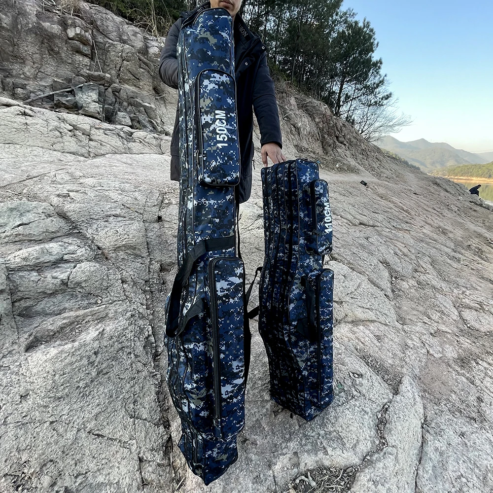 

Waterproof Fishing Gear Bag 150/130/120/110CM Sea Rod Multi-function Large Capacity Fishing Accessories