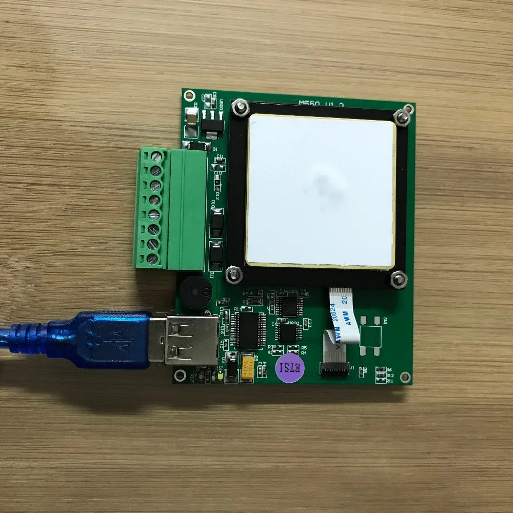 PR9200 настольный USB UHF RFID считыватель писатель 5 см 3 м Антенна uhf модуль с бесплатной