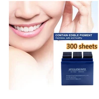 teeth care 300 sheet articulating paper blue strips dental lab products oral dentist teeth care tool
