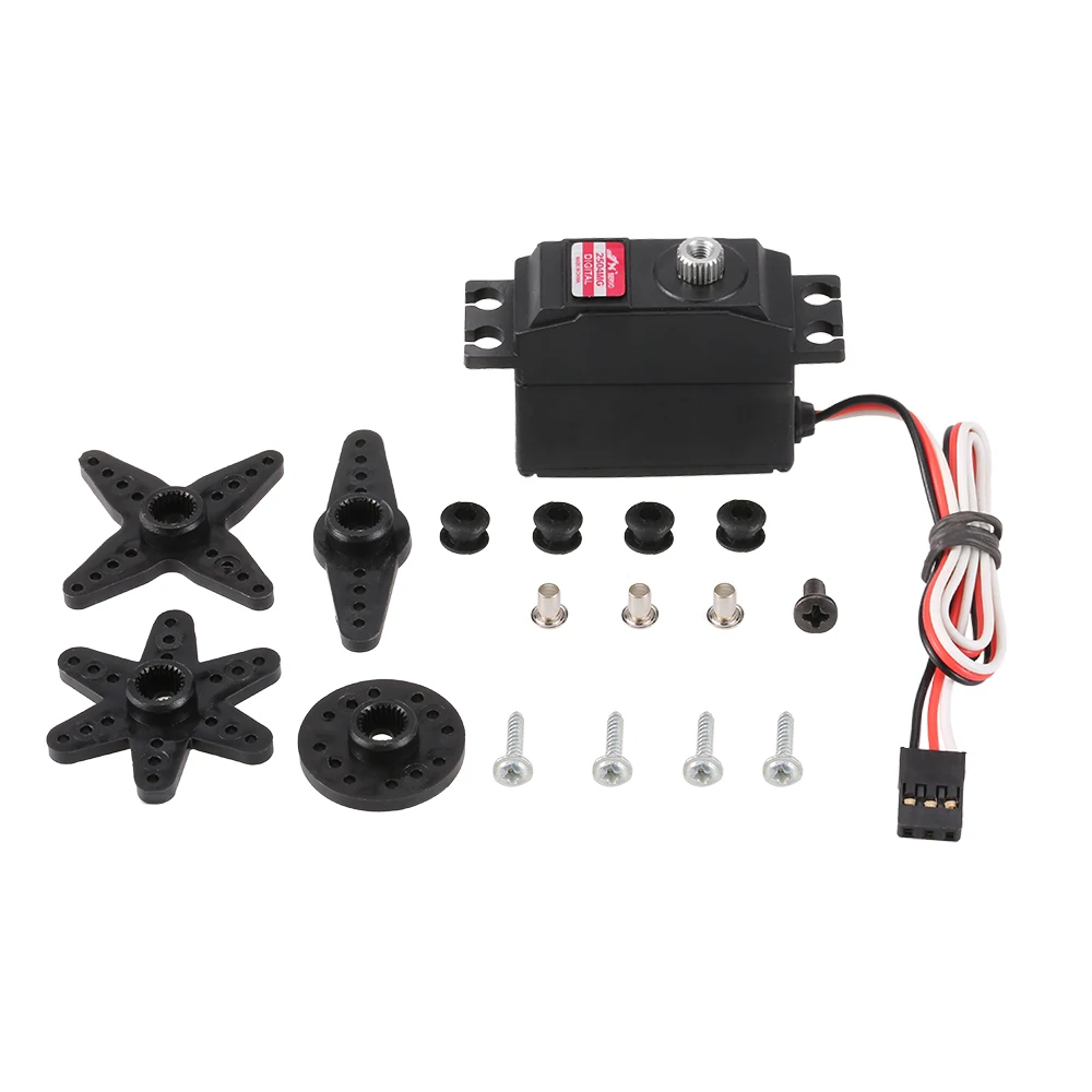 

JX PDI-2504MG 25g Metal Gear Digital Coreless Servo for RC 450 500 Helicopter Fixed-wing Airplane