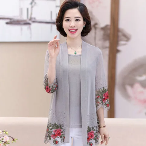 Новинка лета 2020 кружевной комплект из двух предметов для женщин среднего