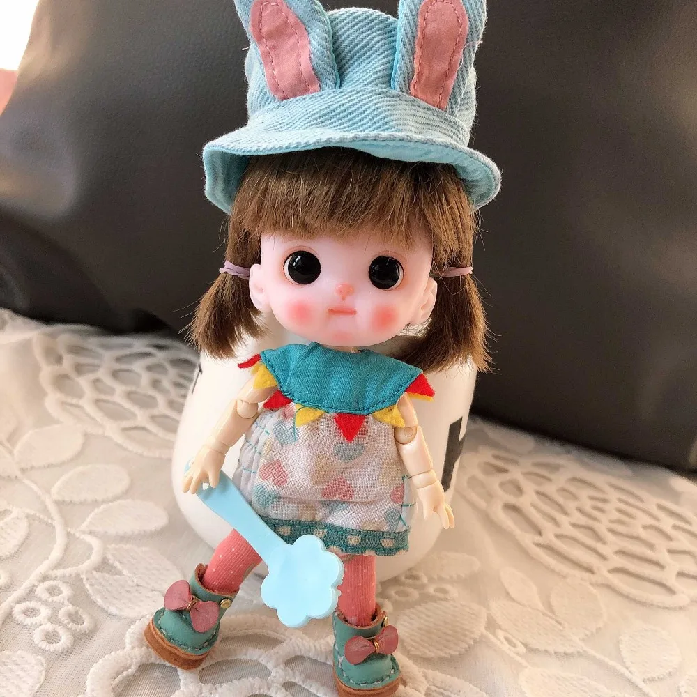 OB11 кукла ручной работы на заказ 1/8 BJD куклы OB голова и Обнаженная кукла Полимерная глина