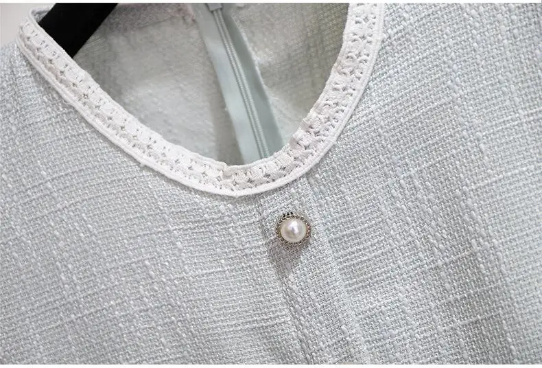 2XL-6XL плюс размер женское осеннее французское ТРАПЕЦИЕВИДНОЕ ПЛАТЬЕ ЖЕНСКОЕ тонкое Элегантное Вечернее Платье женское зимнее 5XL большое Сетчатое офисное платье