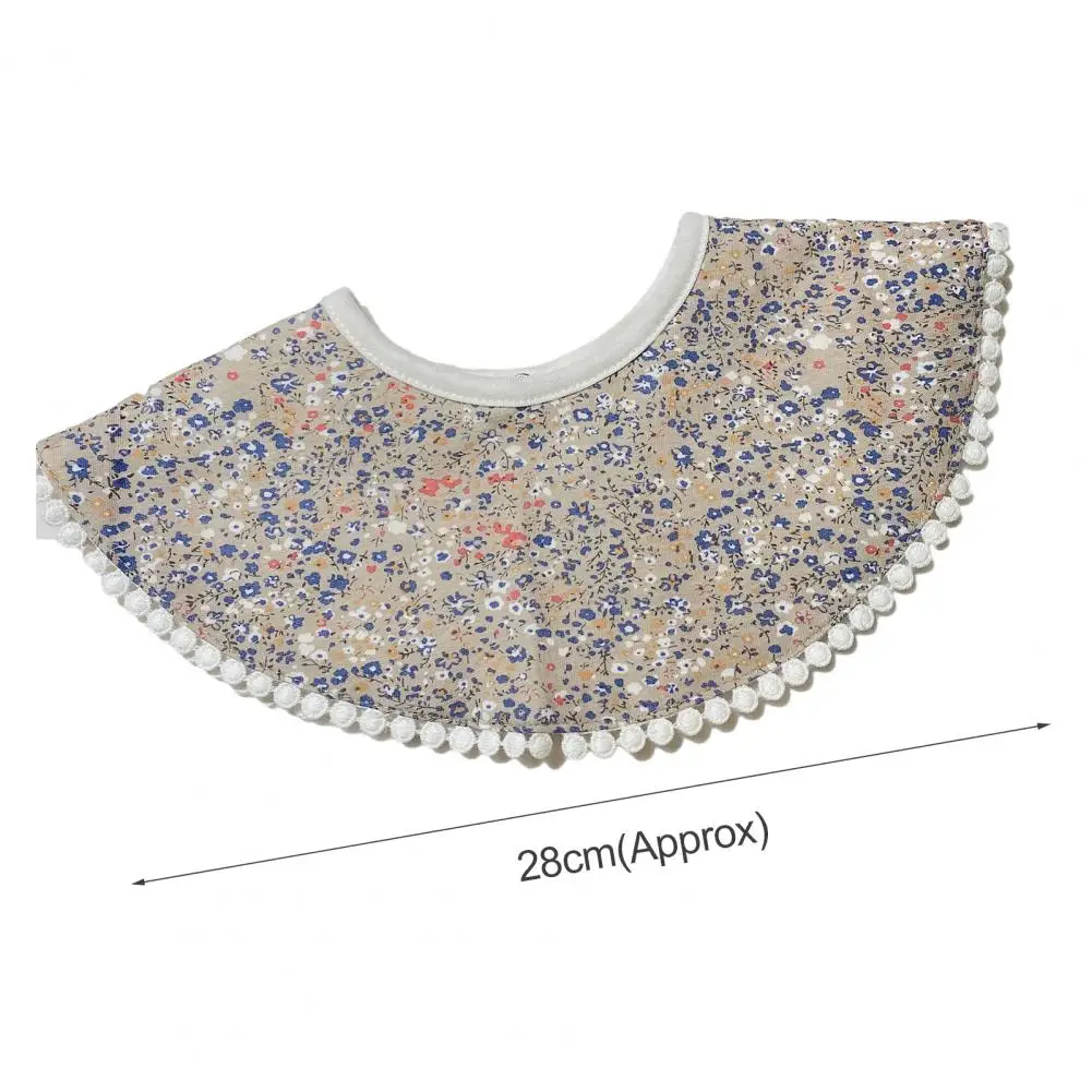 

Newborn Bibs Round Cartoon Saliva Towel Baby Unisex Soft Cotton Waterproof Adjustable Absorbent Water Cloth Bib Baby Accessory