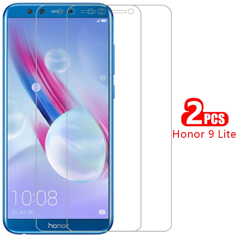 

case on honor 9 lite cover tempered glass screen protector for huawei honor9lite honer 9lite 9 light protective phone coque bag