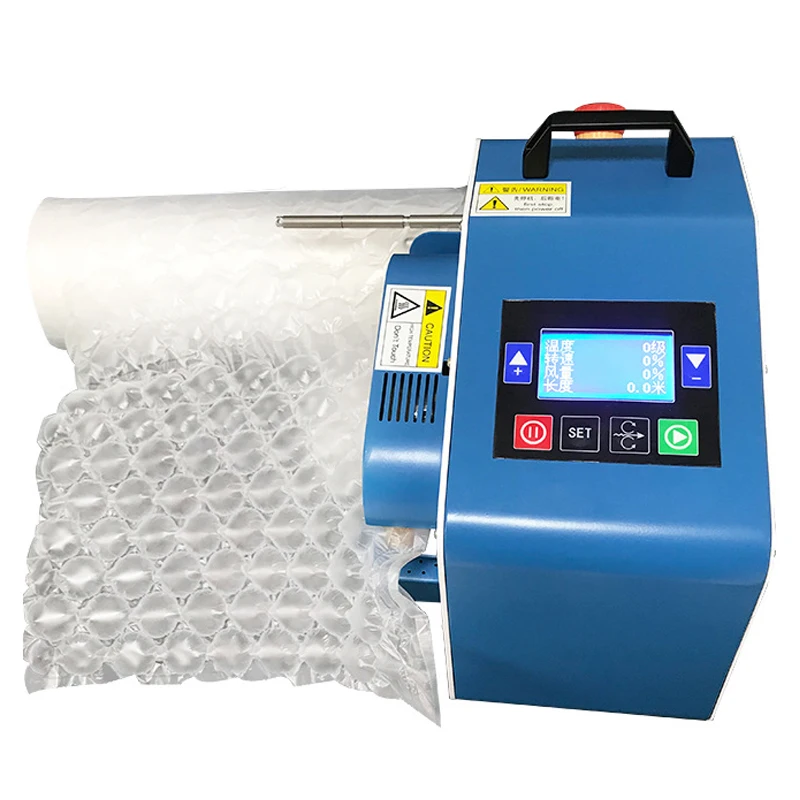 

Multifunction Buffer Air Cushion Machine Gourd Film Bubble Film Air Pillow Filling Bag Automatic Inflator Bubble Machine Tools