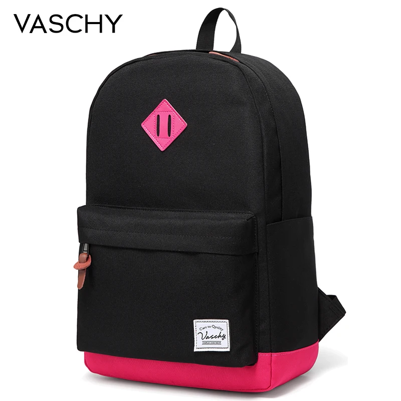 Backpack Women and Girls VASCHY Unisex Classic Water Resista