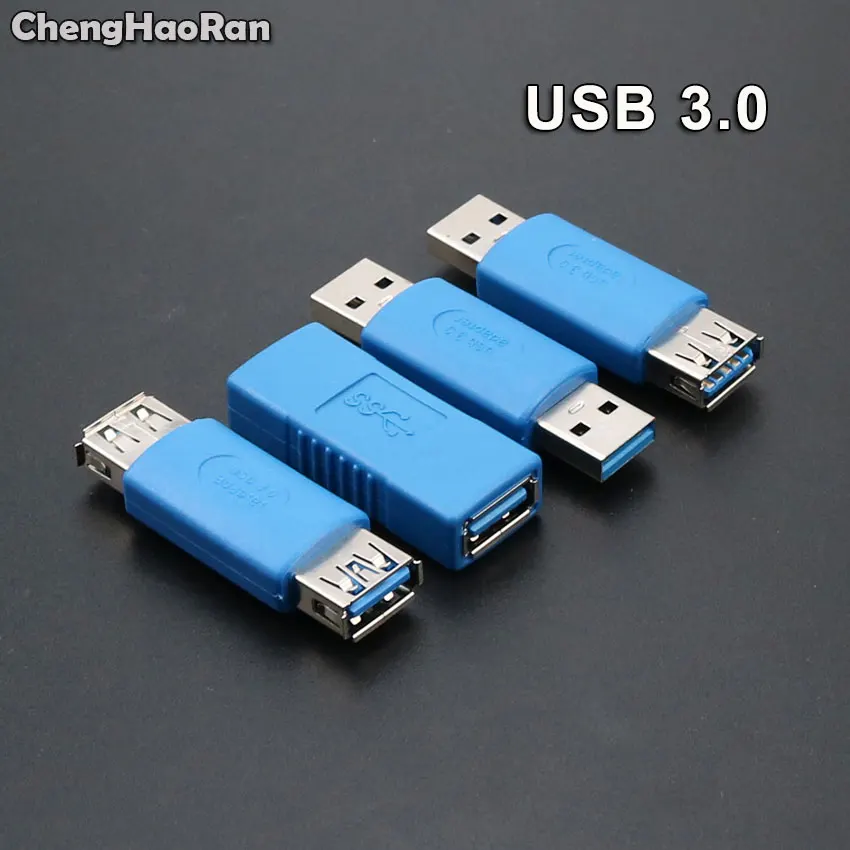 

ChengHaoRan USB 3,0 тип A фоторазъем адаптер конвертер USB мама в гнездо