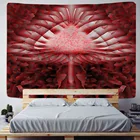 Гобелен Simsant, викинги, Ворон, тайна, медитация викингов, Психоделическое колдовство, мандала, Настенная роспись для гостиной, украшение, гобелен