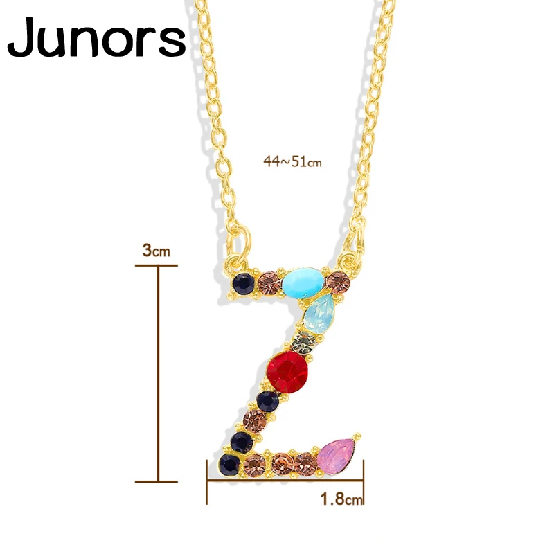 ЦИРКОНИЕВЫЕ инициалы буквенные ожерелья Женские Подвески 925 цветов Хрустальное