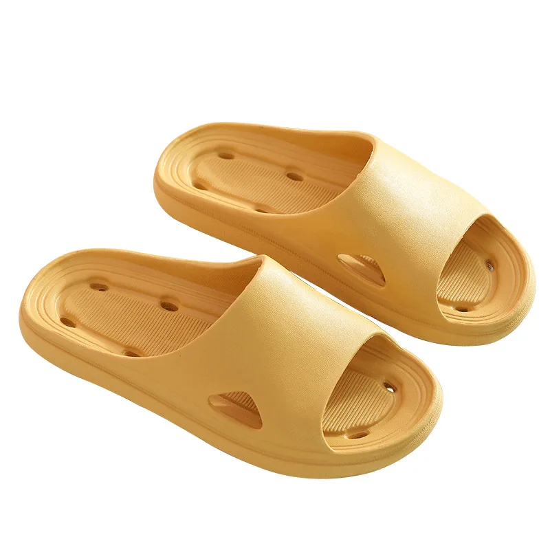 

Super Soft Indoor Women Summer Beach Durable Couple Bath Slippers Men Thick Soles In Bathroom House Sleepers Shoes Woman Home