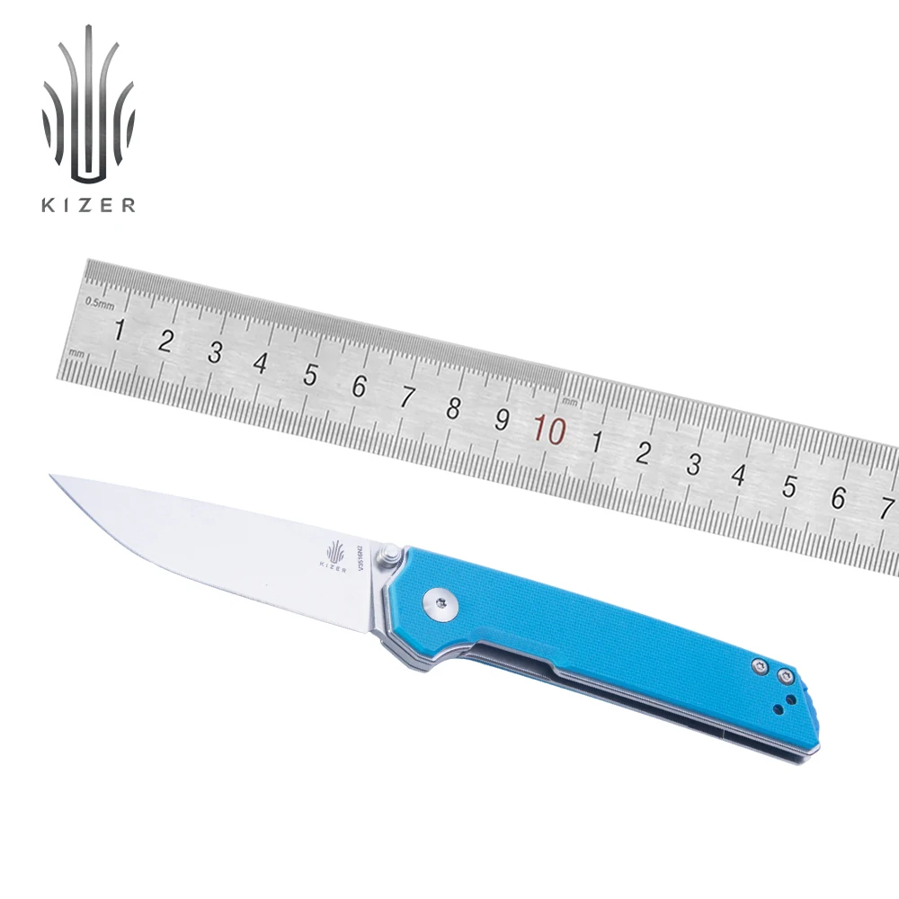Складной нож Kizer, нож для выживания, Новое поступление, мини-нож domin V3516, охотничий нож для кемпинга, N690, стальные инструменты для повседневного использования - Цвет: V3516N2