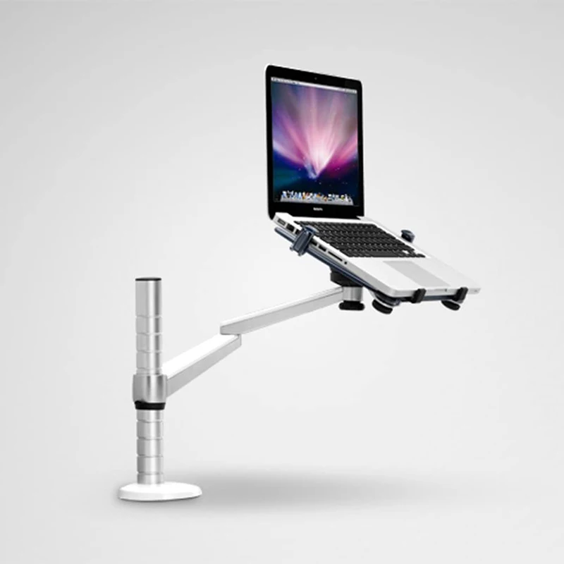 

OA-1S Adjustable Aluminium 10"-15.6" Laptop Notebook or 9"-10" Tablet Tilt &Swivel Desk Mount Monitor Arm Stand Bracket Load 5KG