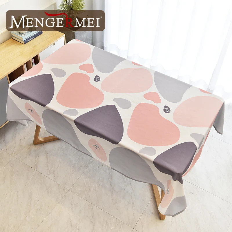 MENERME скатерть чехол на стул набор несколько цветов камень узор печати