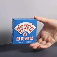 e5bd mahjong card board game dormitory bedroom portable home poker paper mini entertainment party vacation game