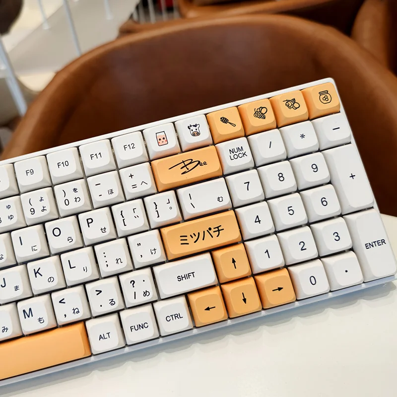 

PBT Dye Subbed Key Caps for MX Switch Mechanical Keyboard XDA Profile Keycap Japanese Keycaps 68/84/96/980