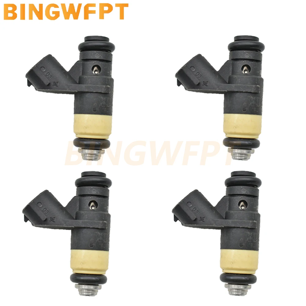 

4PCS Fuel Injector For VW Polo 9N /Seat Ibiza IV 1.4L 2002-2007 For Skoda Fabia 6Y 036906031M
