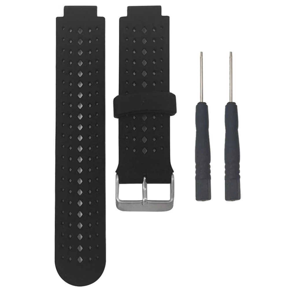 Ремешок сменный Gosear из мягкого силикона для наручных часов браслет с