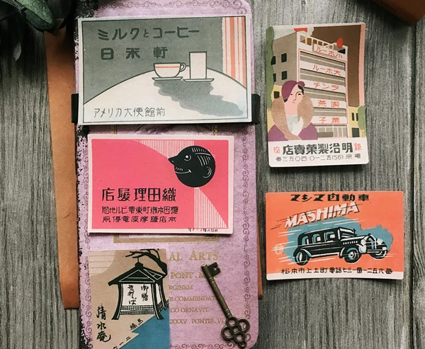 16 шт. Винтаж Японский Ukiyo Плакаты стикер набор для скрапбукинга альбом мусорный планировщик журнал Декор стикер s