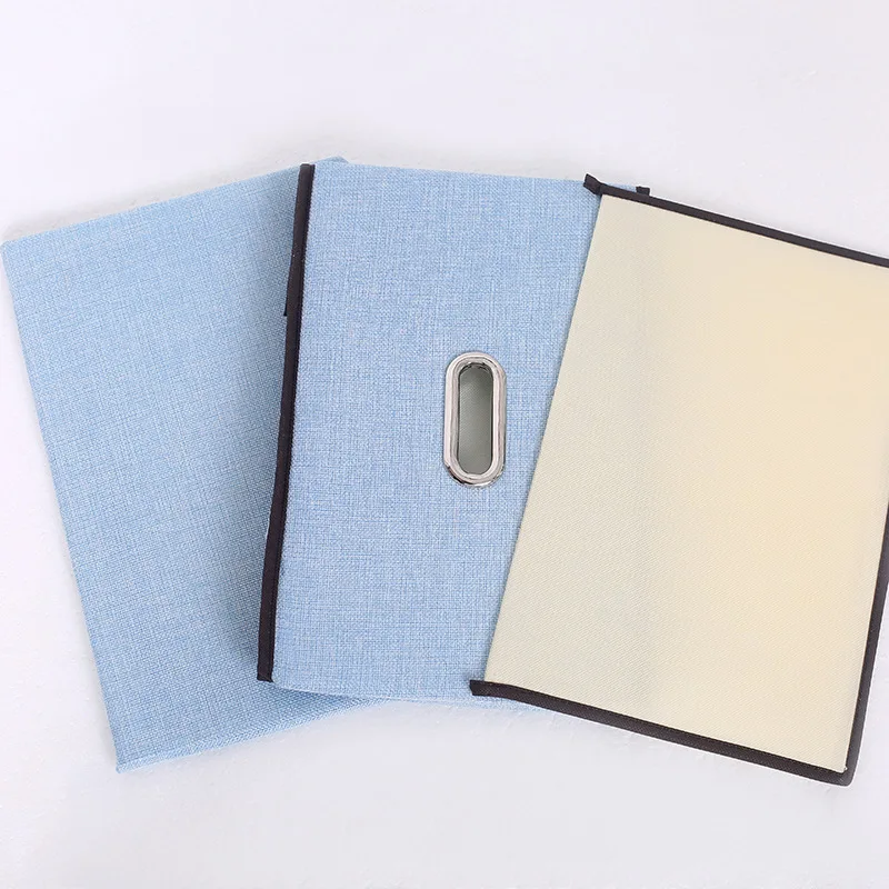 

Large cotton linen Fabric folding storage box Kids Toy organizer Handles for Home Closet Bedroom Drawers Organizers Container