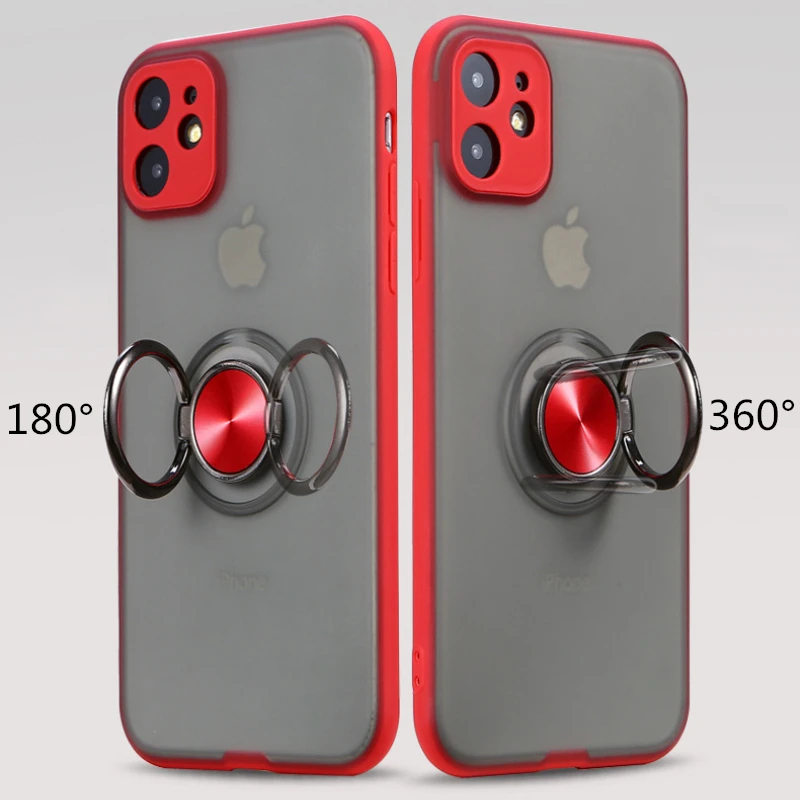 Автомобильный Магнитный чехол для iphone 11 Pro Max Xs Xr X 8 7 Plus 6 S жесткий матовый из ТПУ |
